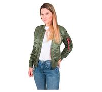 Alpha Industries Alpha Indutries MA-1 VF 59 Veste Bomber pour Femme, Sage-Green