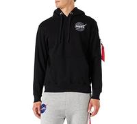 Alpha Industries Space Shuttle Chandail à capuchon, noir, taille XL