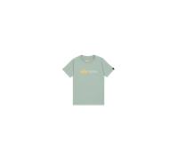 Alpha Industries T-shirt Alpha Label manches courtes Vert Taille 10 Femme