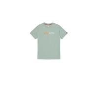 Alpha Industries Alpha Label T-Shirt pour Homme Frost Green L