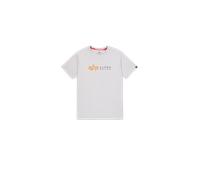Alpha Industries Alpha Label T-Shirt pour homme Taille M - Gris