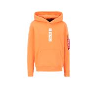 Alpha Industries Alpha Puff Print Hoodie pour homme Taille 2XL - Orange