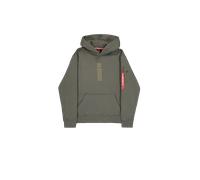 Alpha Industries Alpha Puff Print Hoodie pour homme Taille S - Vert