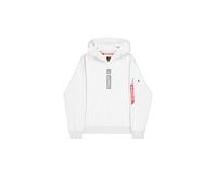 Alpha Industries Alpha Puff Print Hoodie Sweatshirt à Capuche, Pastel Grey Melange, XXL Homme