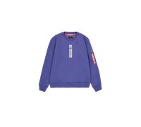 Alpha Industries Alpha Puff Print Sweatshirt pour homme Taille L - Violet