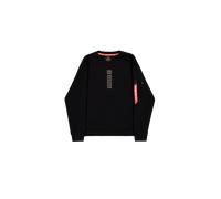 Alpha Industries Alpha Puff Print Sweatshirt pour homme Taille S - Noir