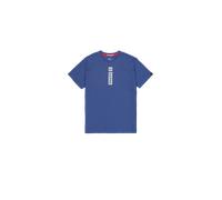Alpha Industries Alpha Puff Print T-Shirt pour homme Taille 2XL - Violet