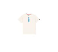 Alpha Industries Alpha Puff Print T-Shirt pour homme Taille L - Blanc
