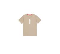 Alpha Industries Alpha Puff Print T-Shirt pour homme Taille M - Beige