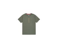 Alpha Industries Alpha Puff Print T-Shirt pour homme Taille XS - Vert