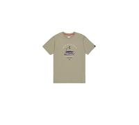 Alpha Industries Alpha Radio T-Shirt pour Homme Olive S