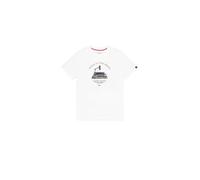 Alpha Industries Alpha Radio T-Shirt pour Homme White 3XL