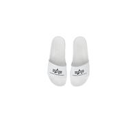 Alpha Industries Alpha Slider Chaussons pour homme Taille 36 - Blanc