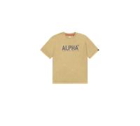 Alpha Industries Alpha Stencil T-Shirt pour homme Taille 2XL - Vert olive