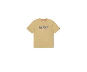 Alpha Industries Alpha Stencil T-Shirt pour homme Taille XL - Vert olive