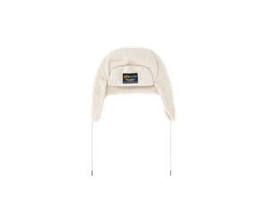 Alpha Industries Alpha Teddy Hat Couvre-chefs pour homme Taille onesize - Blanc