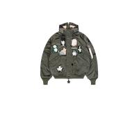 Alpha Industries ALPHA x CECILIE BAHNSEN N-2B Patch OS Vestes d'hiver pour femme Taille XS - Vert