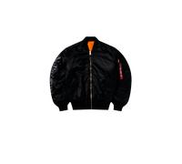Alpha Industries ALPHA X NO PROBLEMO NO WAR MA-1 Loose Taille S - Noir