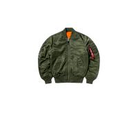Alpha Industries ALPHA X NO PROBLEMO NO WAR MA-1 Taille M - Vert olive