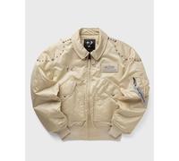 Alpha Industries ALPHA X THUG CLUB CWU-45P RIVET men Bomber Jackets beige taille: L