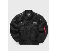 Alpha Industries ALPHA X THUG CLUB CWU-45P RIVET men Bomber Jackets black taille: S