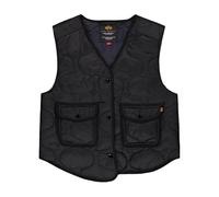 Alpha Industries - Als Gilet W - Femme - Vestes - Noir - Taille: 40 FR