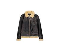 Alpha Industries B3 Leather Bomber Veste pour homme Vintage Brown XXL