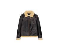 Alpha Industries B3 Leather Vestes en cuir pour homme Taille S - Brun vintage