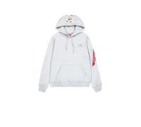 Alpha Industries Backprint Camo Print Hoodie pour homme Taille 2XL - Gris