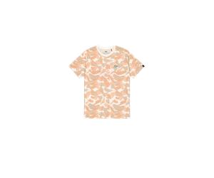 Alpha Industries Backprint Camo T-Shirt pour homme Taille S - Camouflage Beige