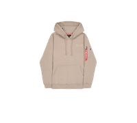 Alpha Industries Backprint Hoodie pour homme Taille L - Beige