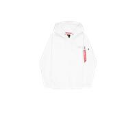 Alpha Industries Backprint Hoodie pour homme Taille L - Blanc