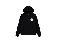 Alpha Industries Backprint Logo Hoodie pour homme Taille L - Noir