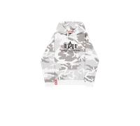 Alpha Industries Basic Big Logo Camo Hoodie pour homme Taille L - Camouflage Blanc