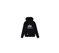 Alpha Industries Basic Big Logo Hoodie pour enfant Taille 12 - Noir