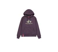 Alpha Industries Basic Big Logo Hoodie pour homme Taille 2XL - Prune