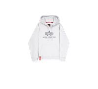 Alpha Industries Basic Big Logo Hoodie pour homme Taille 3XL - Gris