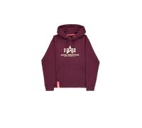 Alpha Industries Basic Big Logo Hoodie pour homme Taille S - Rouge