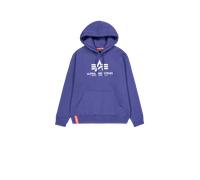 Alpha Industries Basic Big Logo Hoodie pour homme Taille XL - Violet