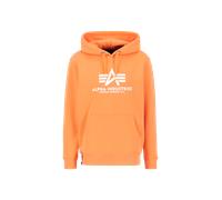 Alpha Industries Basic Big Logo Hoodie pour homme Taille XS - Orange