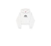 Alpha Industries Basic Big Logo Puff Print Hoodie pour femme Taille M - Gris