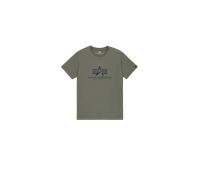 ALPHA INDUSTRIES T-Shirt bleu / kaki / violet / rouge, Taille M