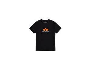 Alpha Industries Basic Big Logo Rubber T-Shirt pour homme Taille XL - Noir