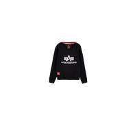 Alpha Industries Basic Big Logo Sweatshirt pour homme Taille 14 - Noir