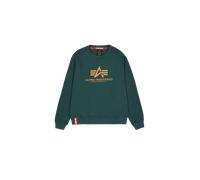 Alpha Industries Basic Big Logo Sweatshirt pour homme Taille 2XL - Vert