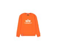 Alpha Industries Basic Big Logo Sweatshirt pour homme Taille M - Orange