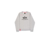 Alpha Industries Basic Big Logo Sweatshirt pour homme Taille S - Gris