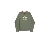 Alpha Industries Basic Big Logo Sweatshirt pour homme Taille S - Vert