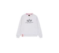 Alpha Industries Basic Big Logo Sweatshirt pour homme Taille XS - Gris