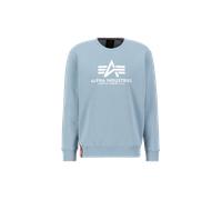 Alpha Industries Basic Big Logo Sweatshirt pour homme Taille XS - Gris-bleu